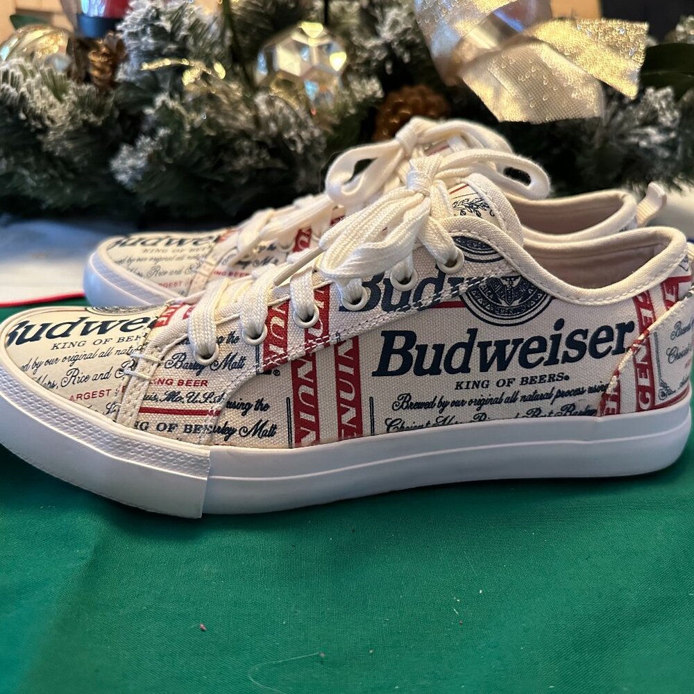 Mens Budweiser Fila Skateboard Tennis Shoes sneakers sz 7